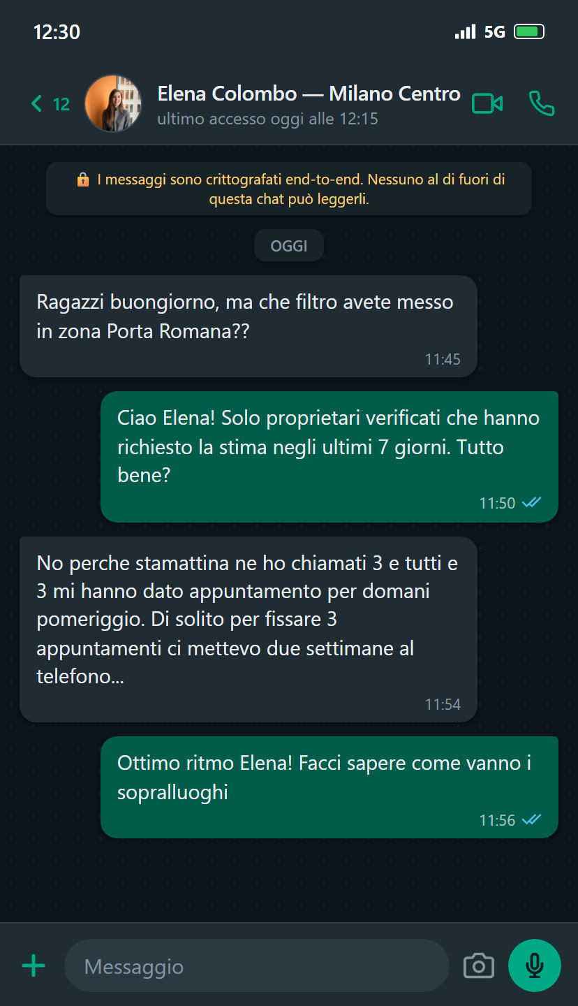 Testimonianza Elena Colombo - Studio Immobiliare Milano