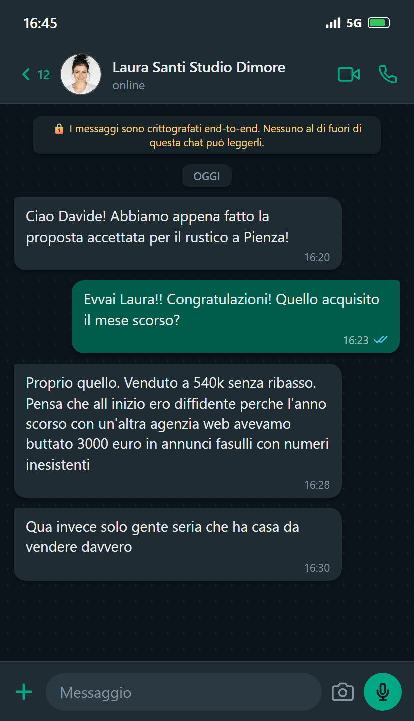 Testimonianza Laura Santi - Dimore Storiche Toscana